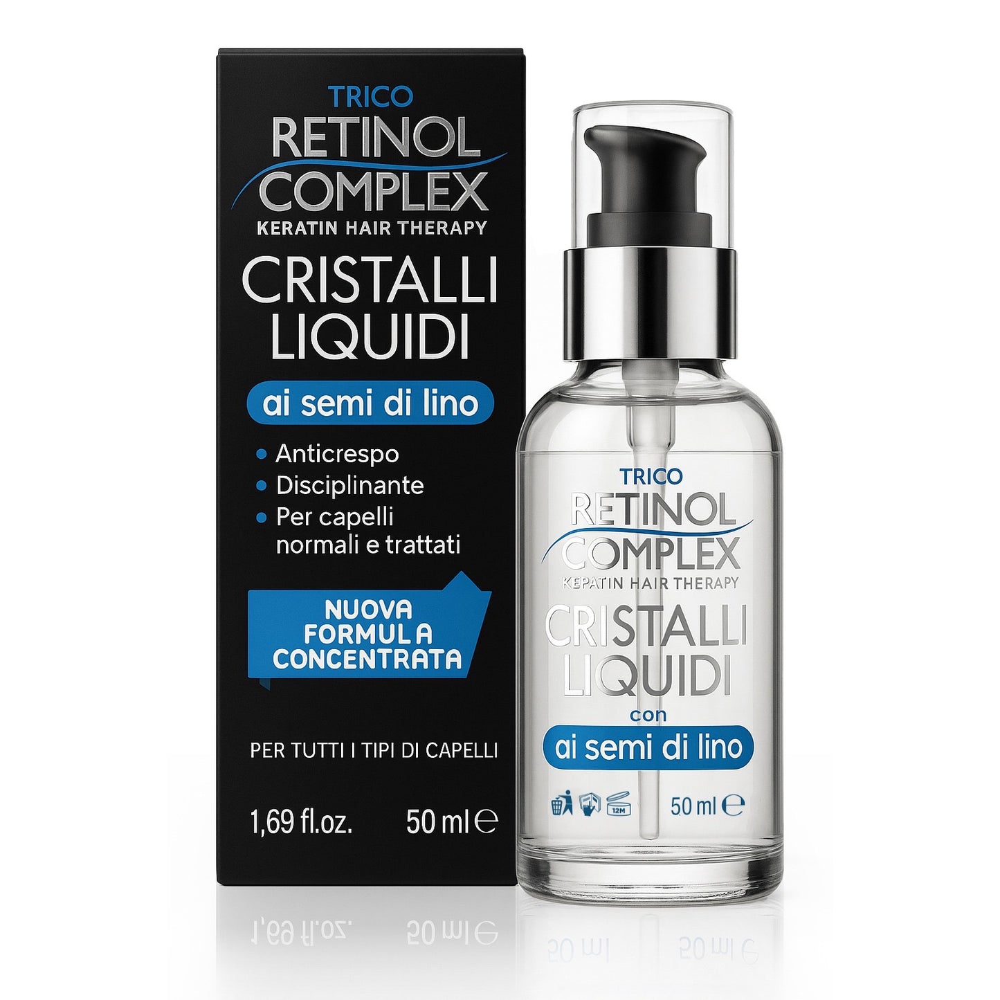 CRISTALLI LIQUIDI AI SEMI DI LINO 50ml