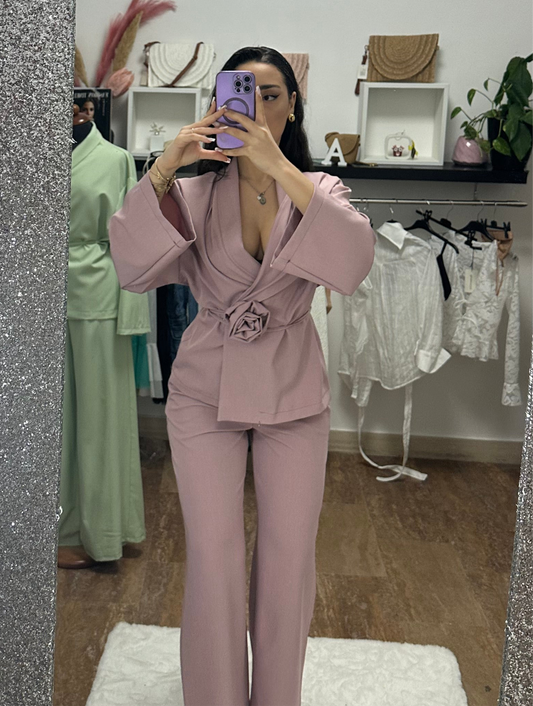 Tailleur Rose
