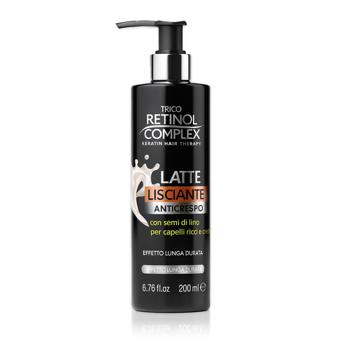 LATTE LISCIANTE ANTICRESPO 200ml